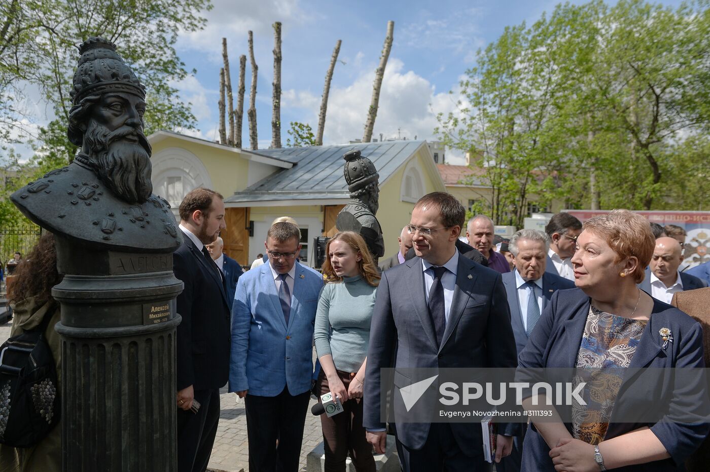 Alley of Rulers unveiled in Moscow