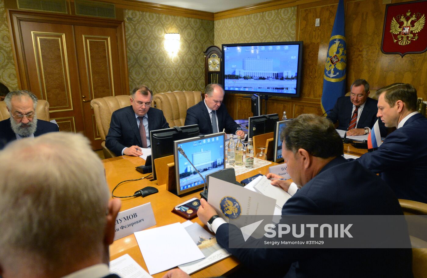 Deputy Prime Minister Dmitry Rogozin chairs Marine Board meeting