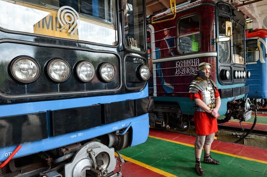 Branded train launched aspart of Times and Epochs festival