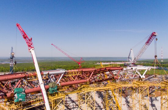 Construction of Samara Arena stadium