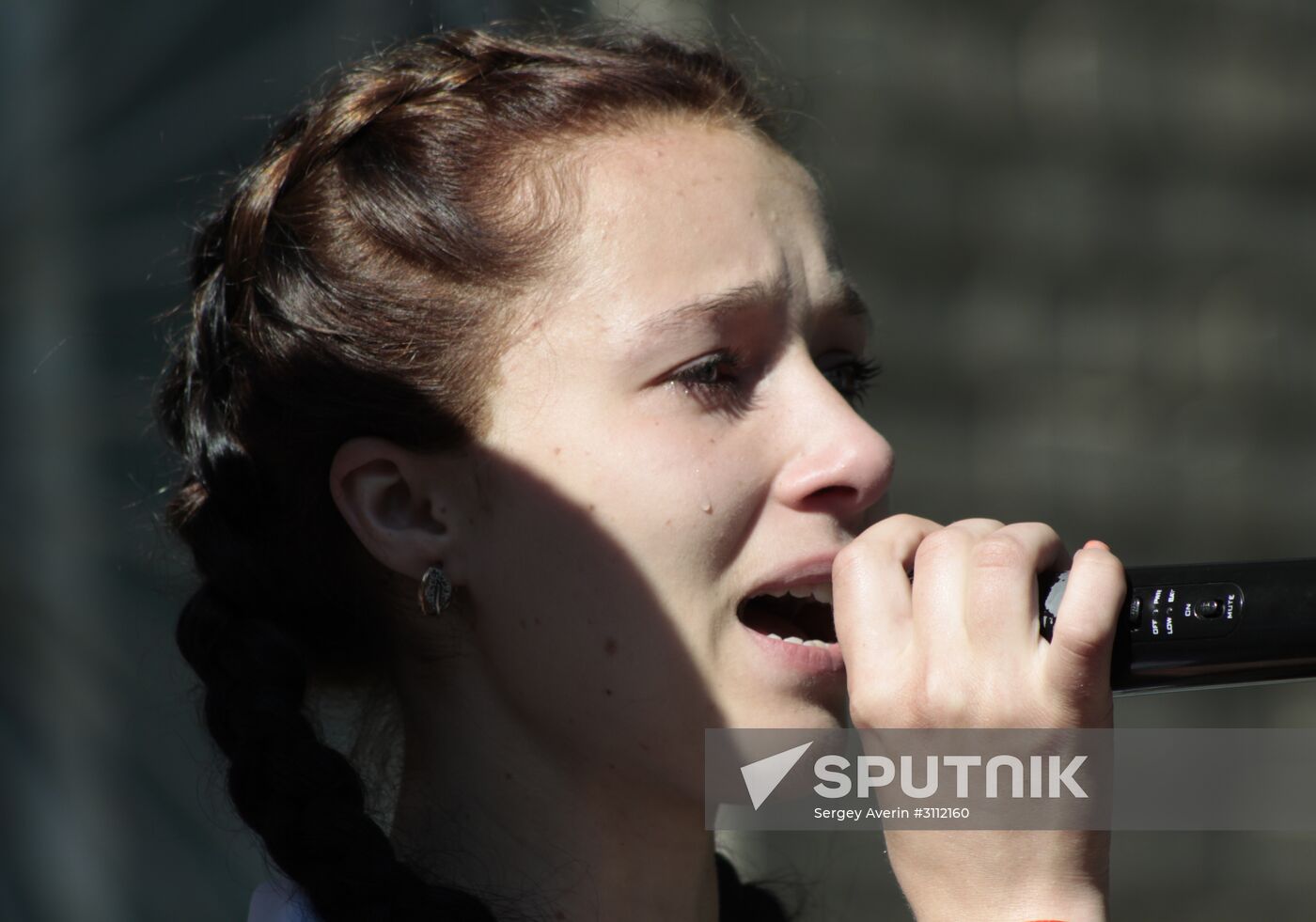 Last Bell celebrations in Donetsk
