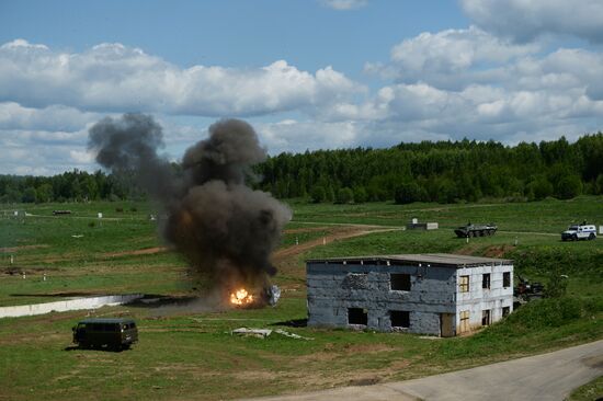 Opening of Russian Law Enforcement Agencies' Advanced Technology Day expo