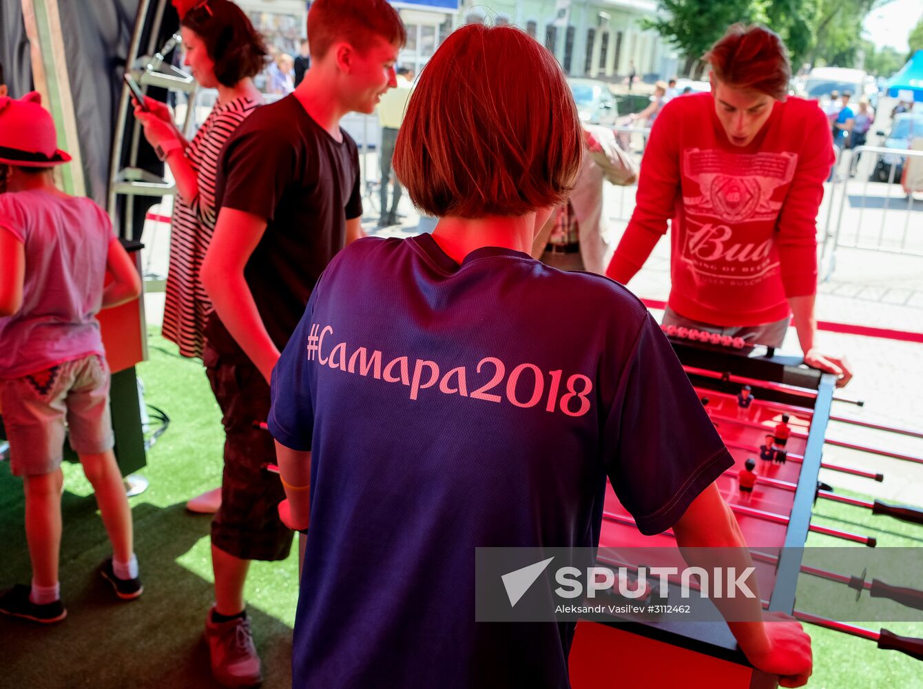 2018 FIFA World Cup countdown clock unveiled in Samara