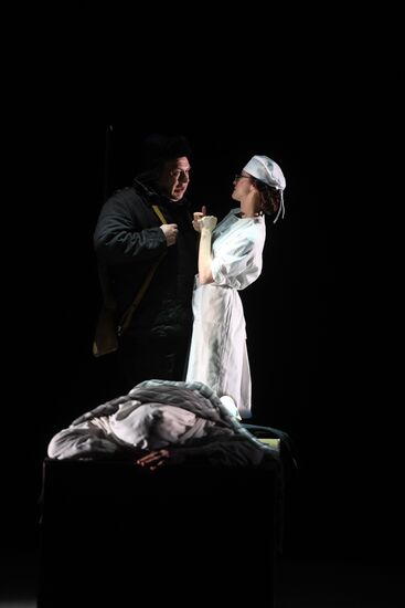 Final rehearsal of Chudiki (Rum Devils)