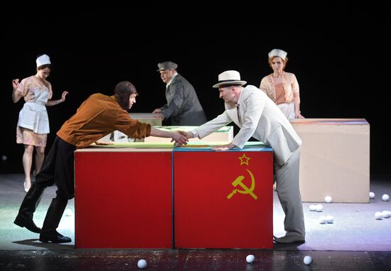 Final rehearsal of Chudiki (Rum Devils)