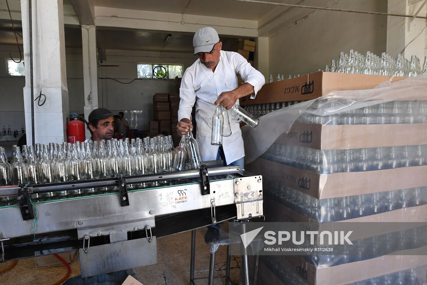 Arrack and wine distillery in Souweida, Syria