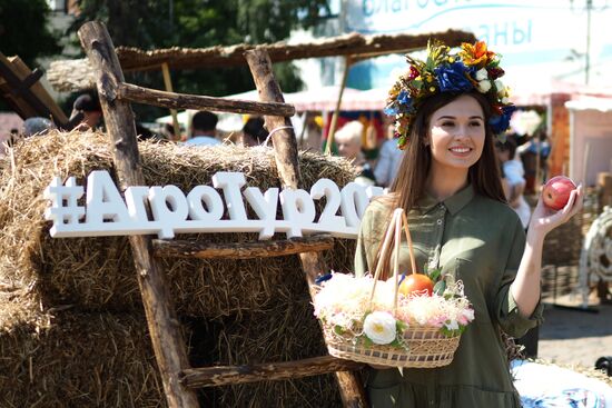 Agro Tour expo and fair of rural tourism in Krasnodar