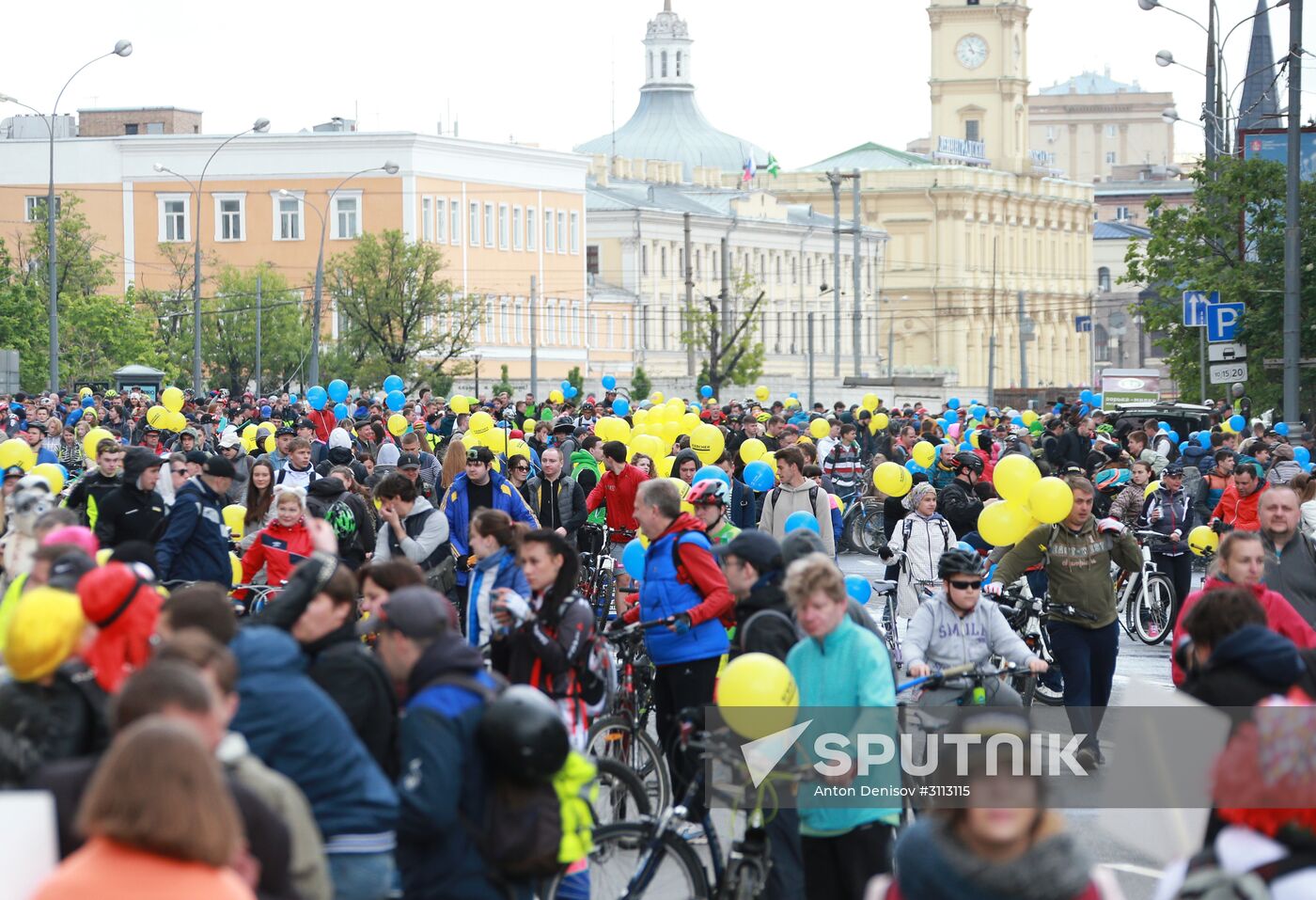 National Bike Parade in Moscow