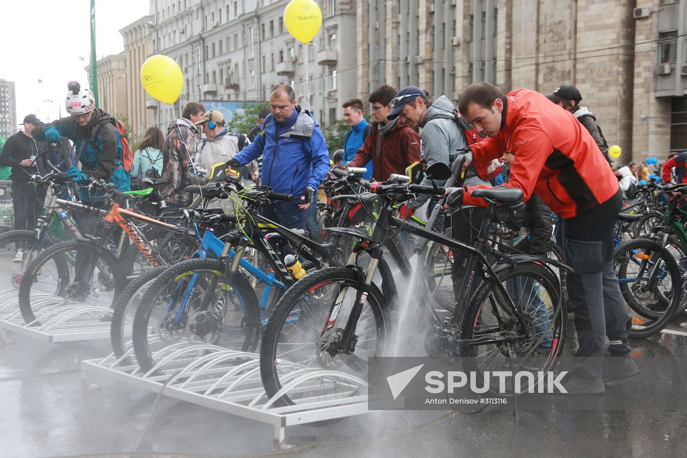 National Bike Parade in Moscow