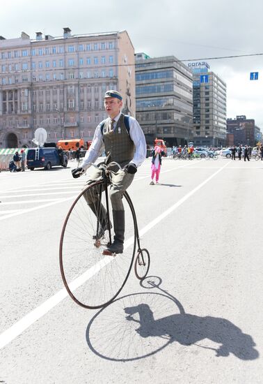 National Bike Parade in Moscow