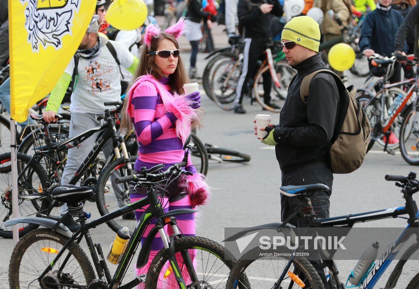 National Bike Parade in Moscow