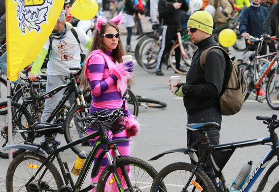 National Bike Parade in Moscow