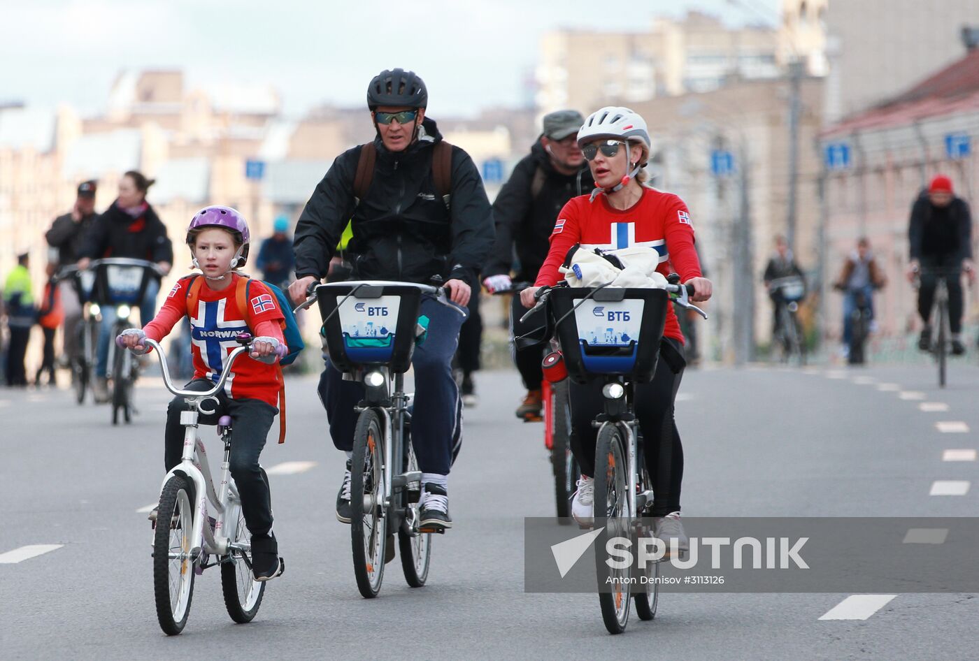 National Bike Parade in Moscow