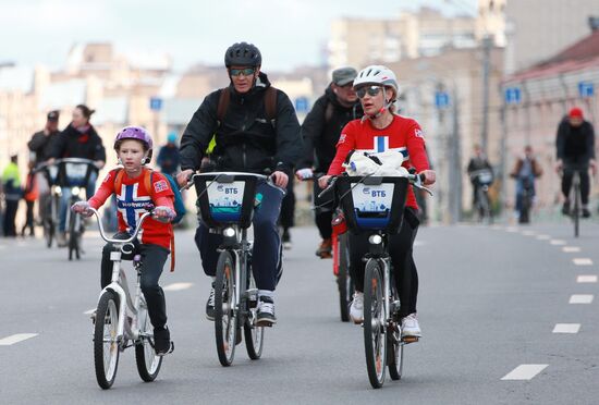 National Bike Parade in Moscow