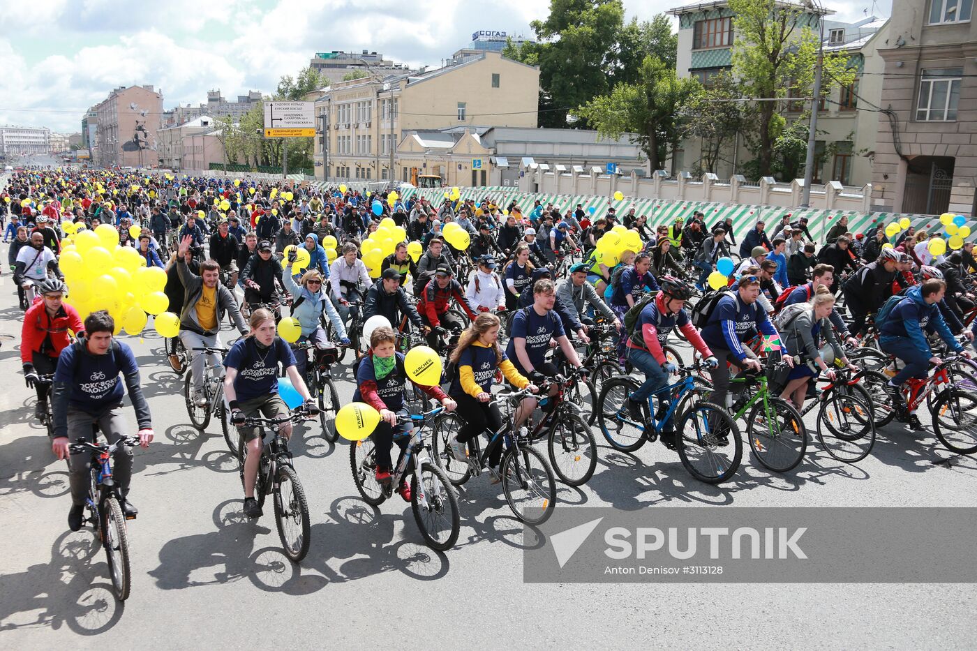 National Bike Parade in Moscow
