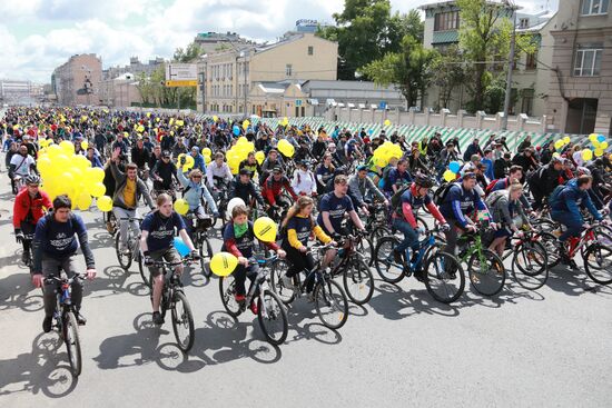 National Bike Parade in Moscow