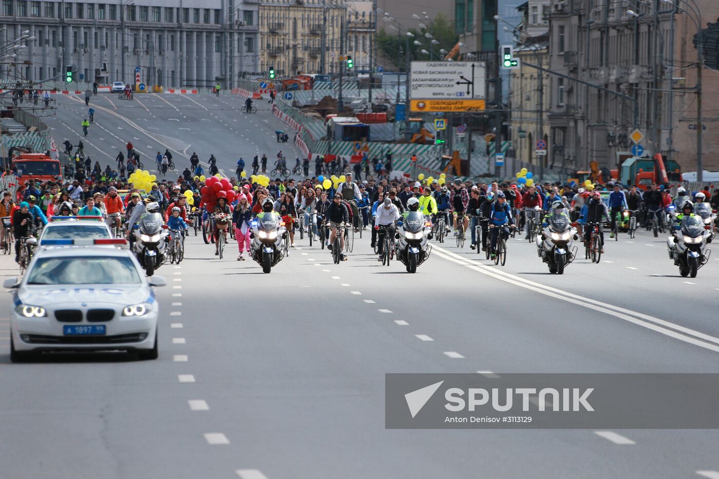 National Bike Parade in Moscow