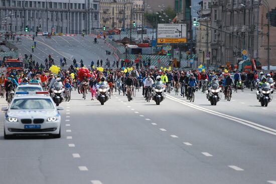 National Bike Parade in Moscow