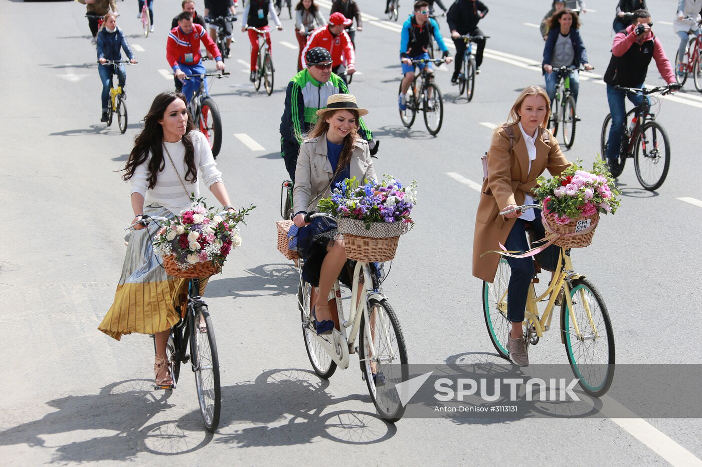 National Bike Parade in Moscow
