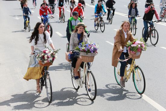 National Bike Parade in Moscow