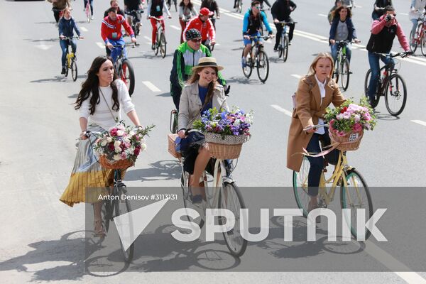 National Bike Parade in Moscow