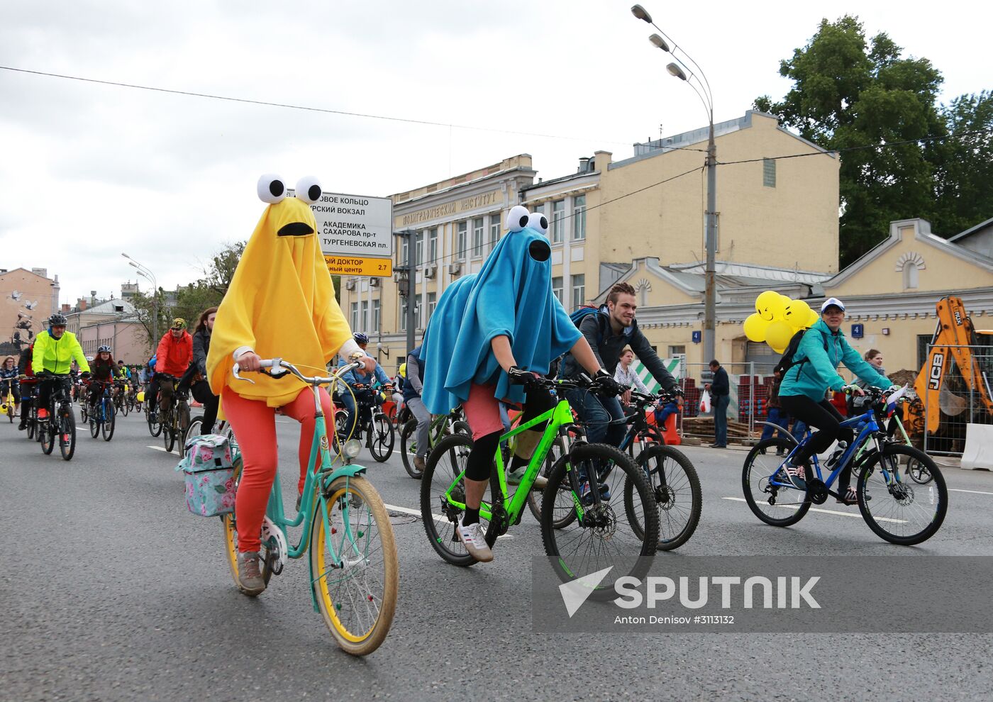 National Bike Parade in Moscow