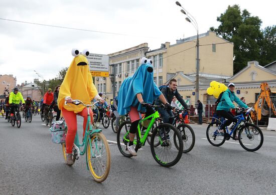National Bike Parade in Moscow