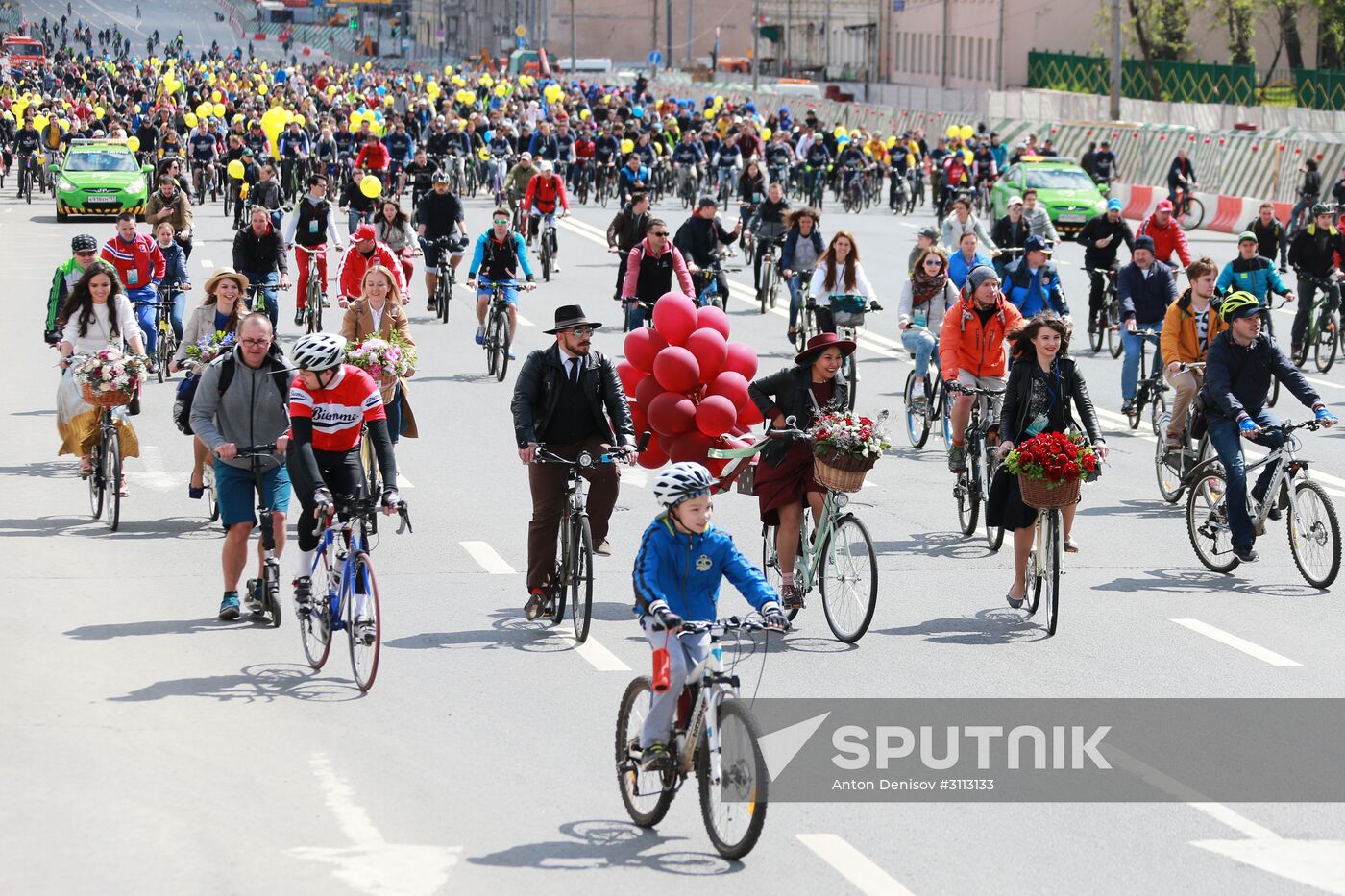 National Bike Parade in Moscow