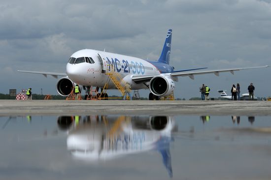 Russian MS-21 passenger jet makes maiden flight