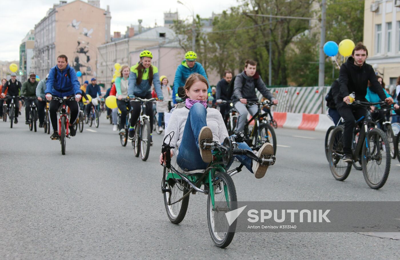 National Bike Parade in Moscow