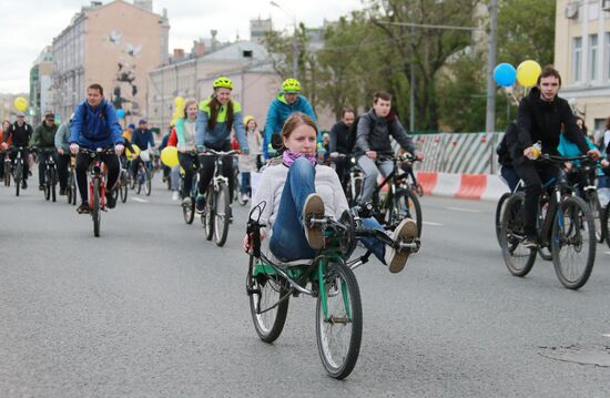 National Bike Parade in Moscow