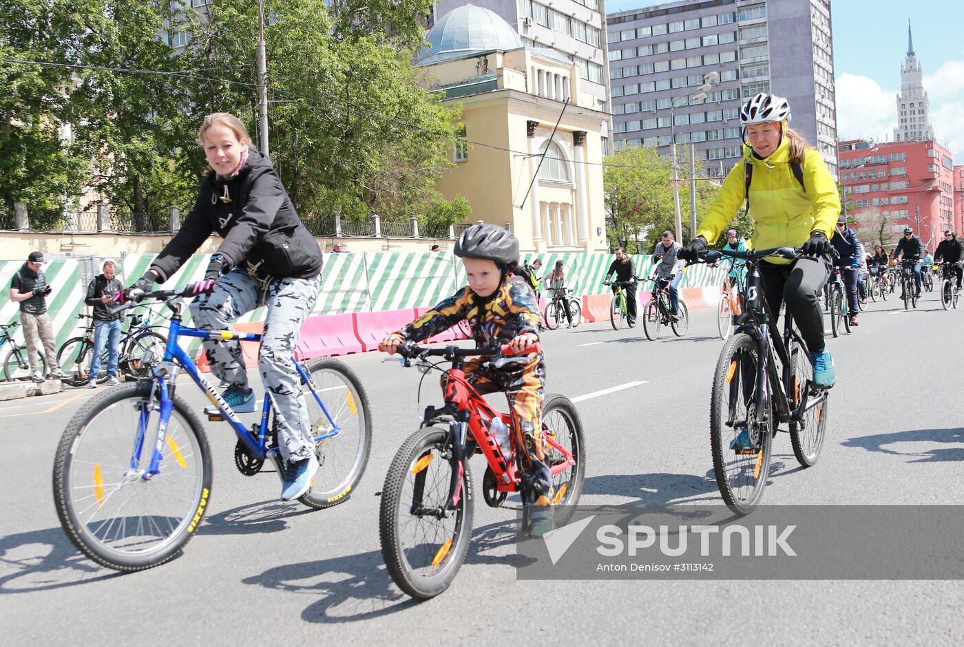 National Bike Parade in Moscow