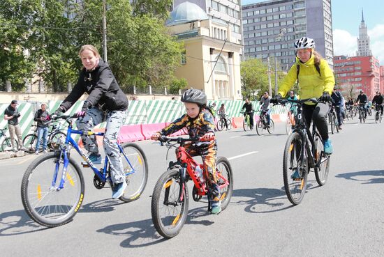 National Bike Parade in Moscow