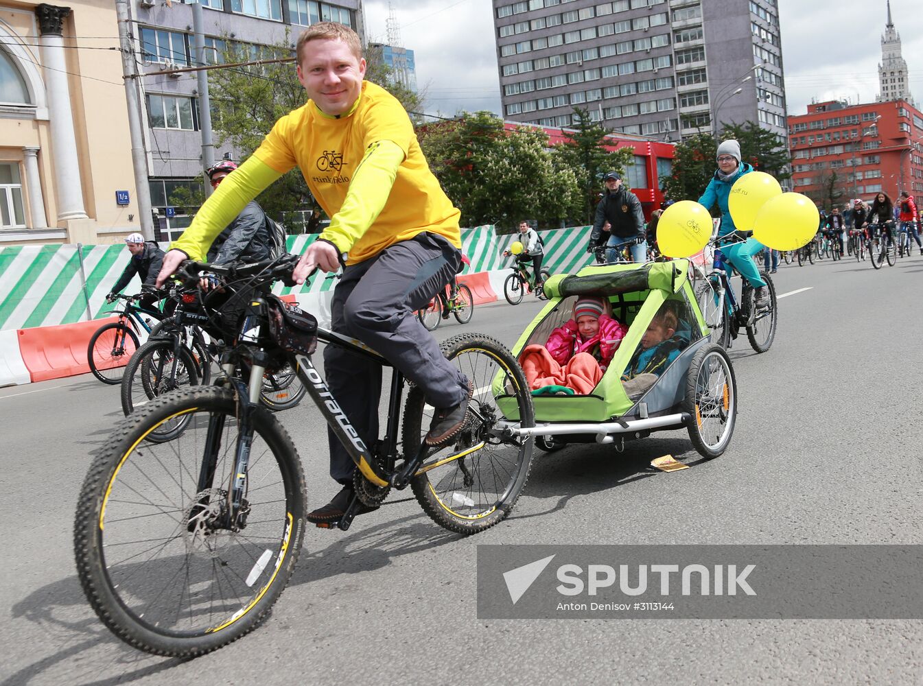 National Bike Parade in Moscow