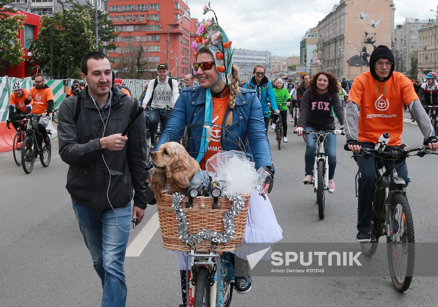 National Bike Parade in Moscow