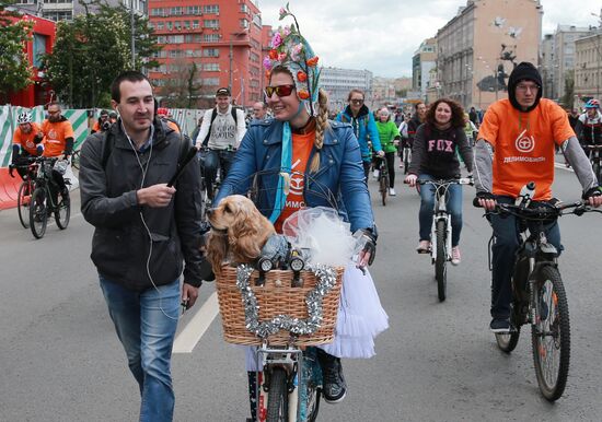 National Bike Parade in Moscow