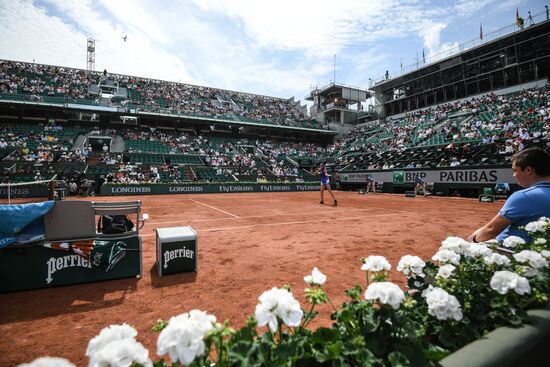 Tennis. Roland Garros. Day first