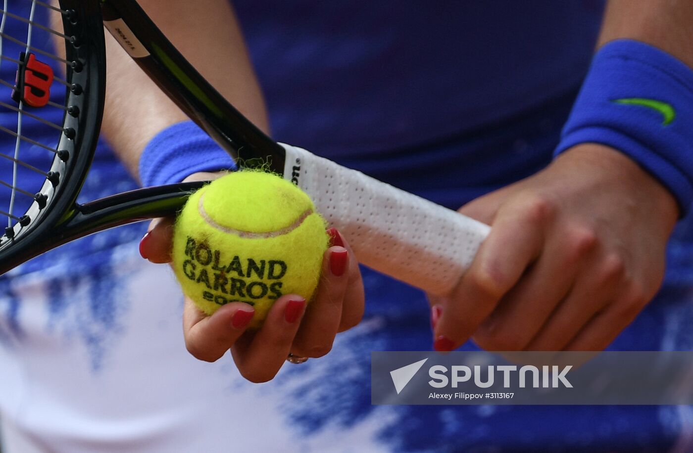 Tennis. Roland Garros. Day first