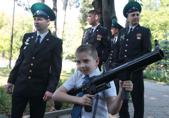 Celebrations of 99th anniversary of border guard service in Crimea
