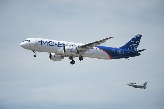 Russian MC21 passenger jet makes maiden flight