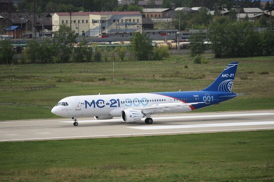 Russian MC21 passenger jet makes maiden flight