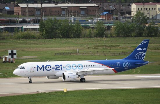 Russian MC21 passenger jet makes maiden flight
