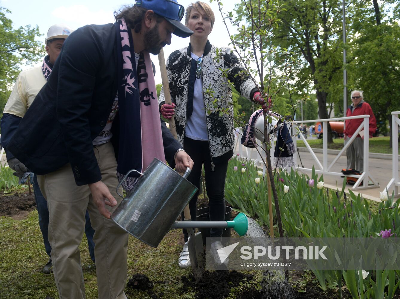 Tree planting effort and Oleg Yankovsky Creative Discovery Awards