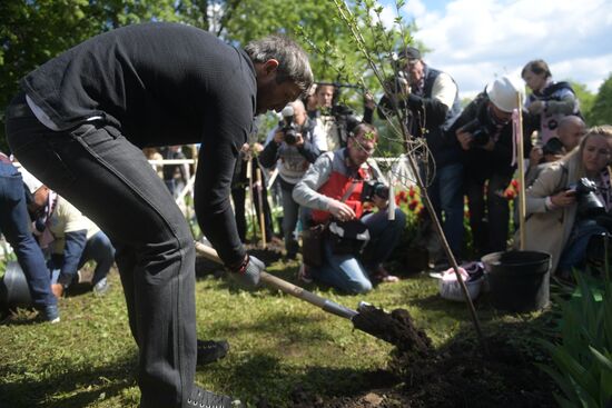 Tree planting effort and Oleg Yankovsky Creative Discovery Awards
