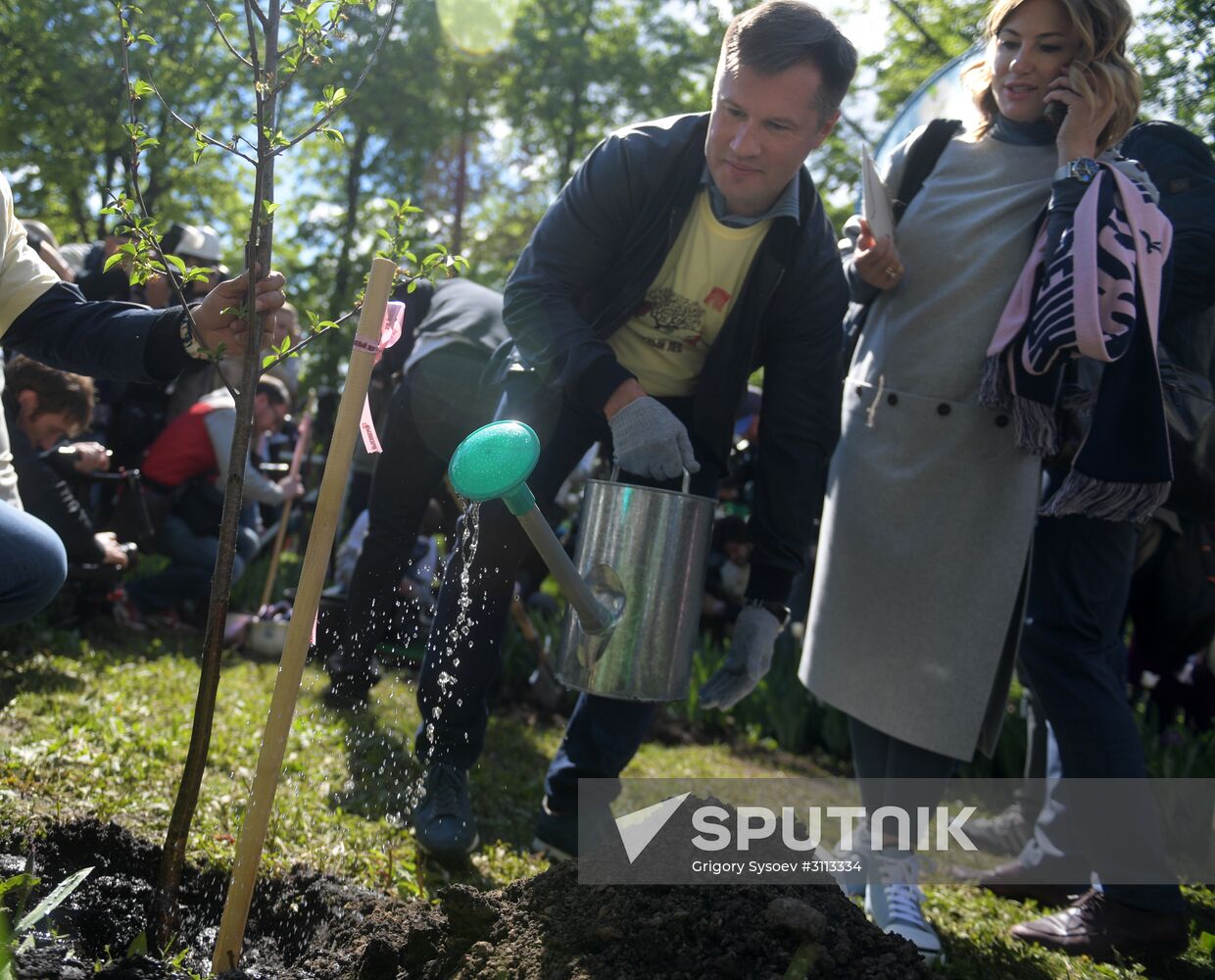 Tree planting effort and Oleg Yankovsky Creative Discovery Awards
