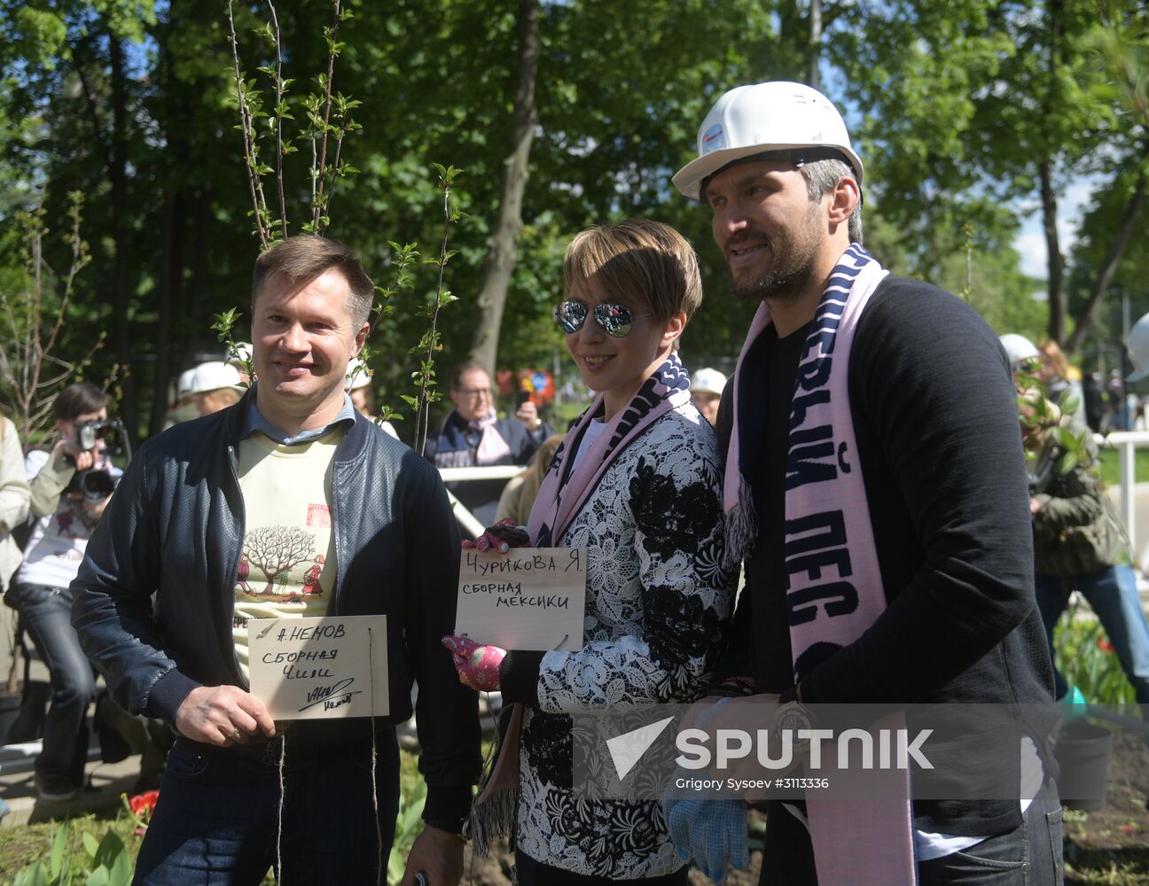 Tree planting effort and Oleg Yankovsky Creative Discovery Awards