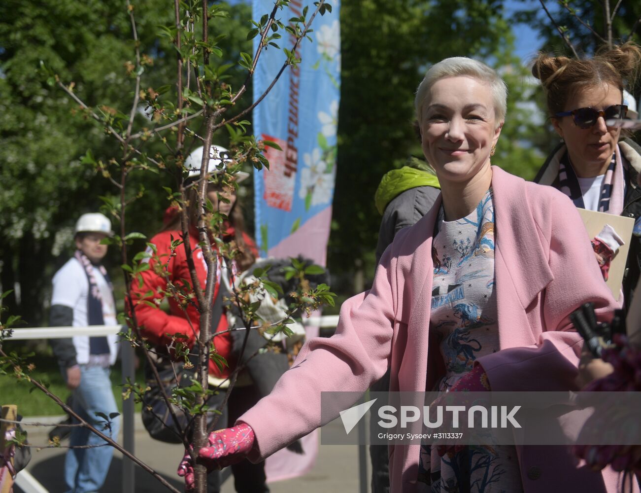 Tree planting effort and Oleg Yankovsky Creative Discovery Awards
