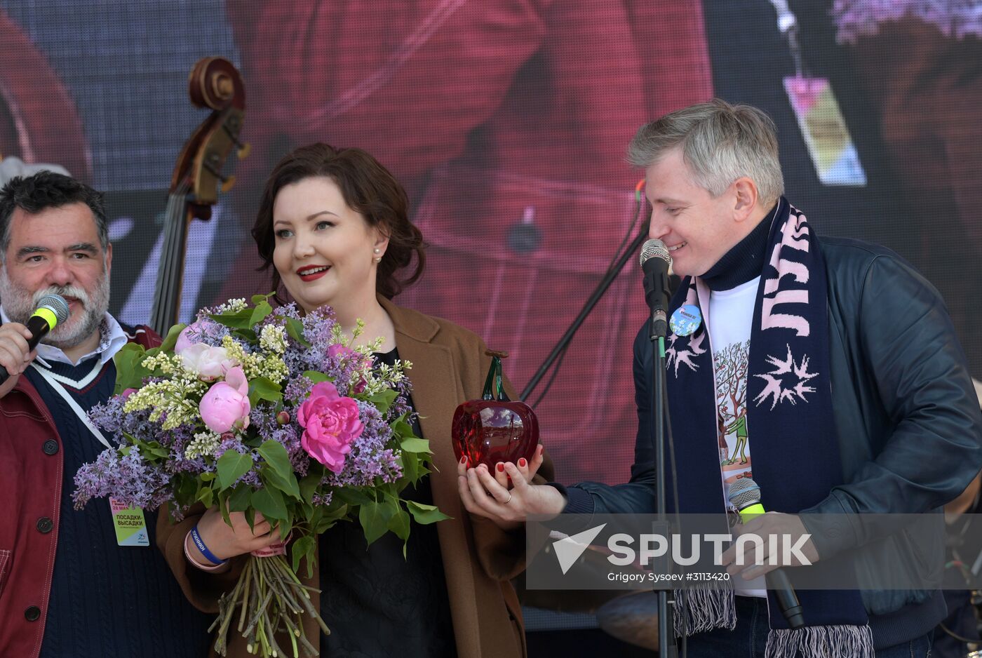 Tree planting effort and Oleg Yankovsky Creative Discovery Awards