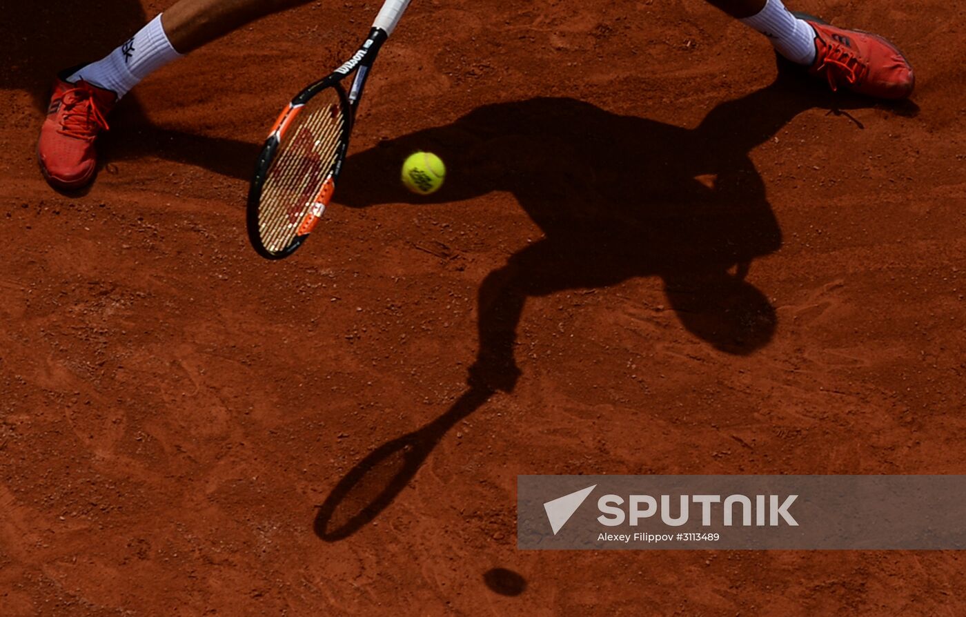 Tennis. Roland Garros. Day first