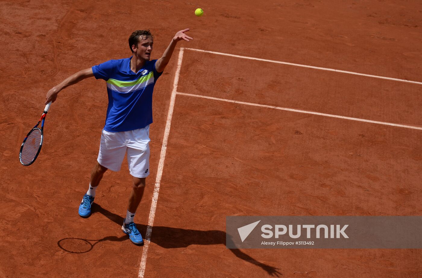 Tennis. Roland Garros. Day first